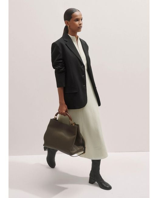 ME+EM Natural Day-To-Evening Sleeveless Midi Dress