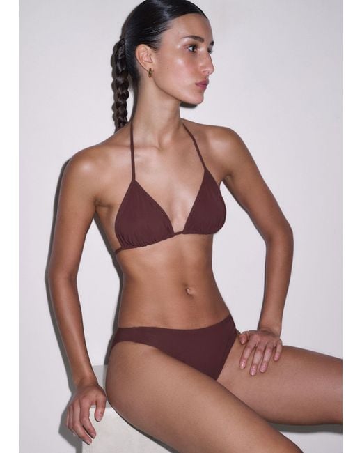 ME+EM Brown Bikini Bottom