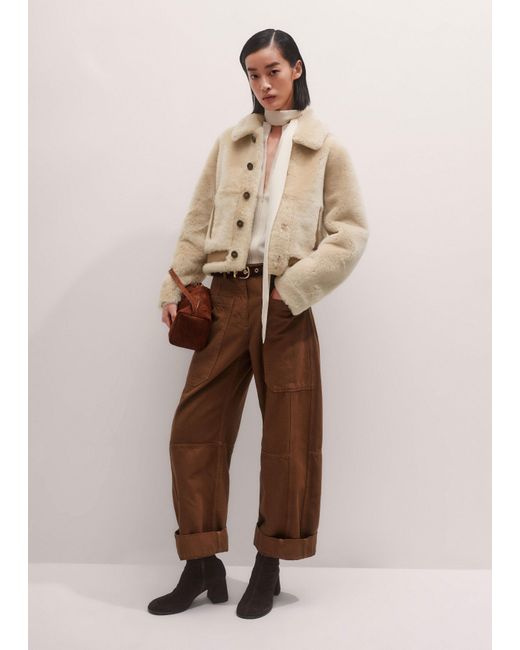 ME+EM Brown Ankle Stretch Boot