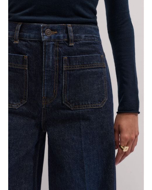 ME+EM Blue Super Flare Jean