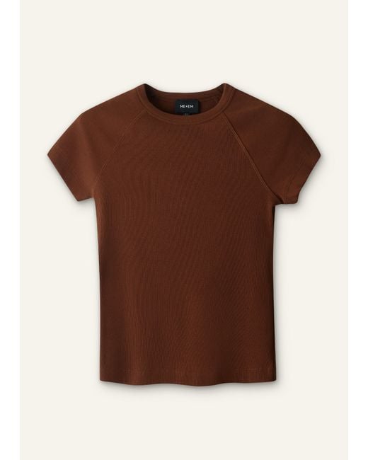 ME+EM Multicolor Ultimate Raglan Tee