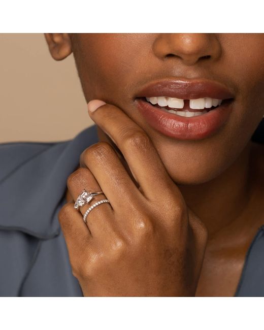 Mejuri diamond cluster sales ring