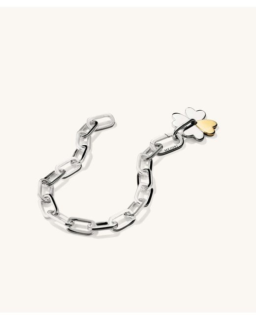 MEJURI Natural X Ganni Clover Charm Bracelet