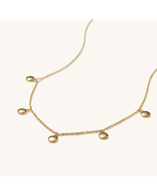 Mejuri 14K Yellow Gold Chain Necklaces: Dot Chain Necklace