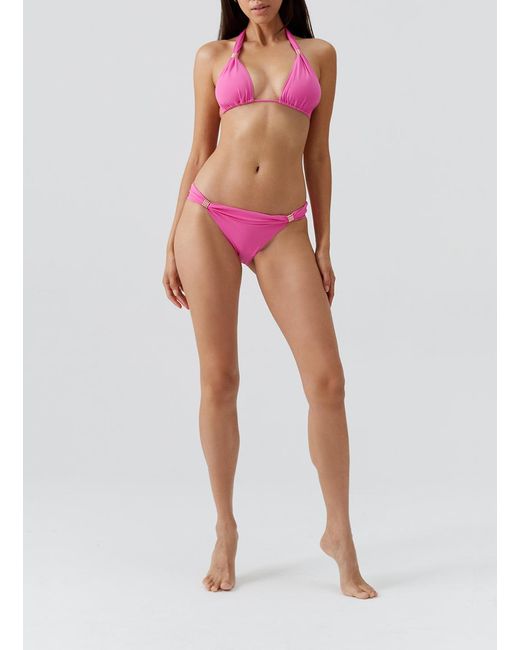 Melissa Odabash Pink Grenada Watermelon Bikini Top