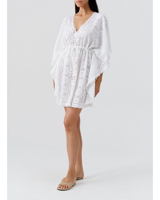 Melissa Odabash White Ivy Kaftan