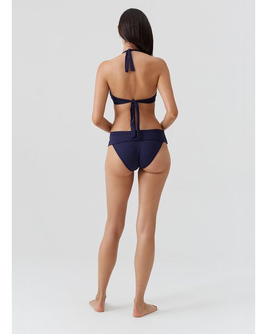 Melissa Odabash Blue Brussels Bikini Bottom
