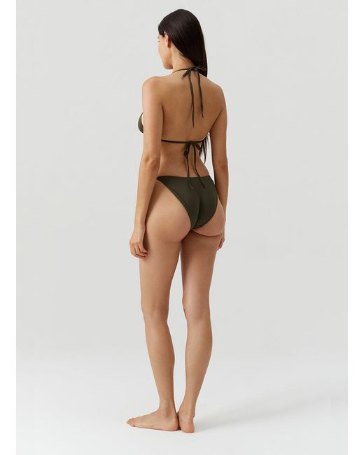 Melissa Odabash Green Exclusive Cancun Bikini Bottom