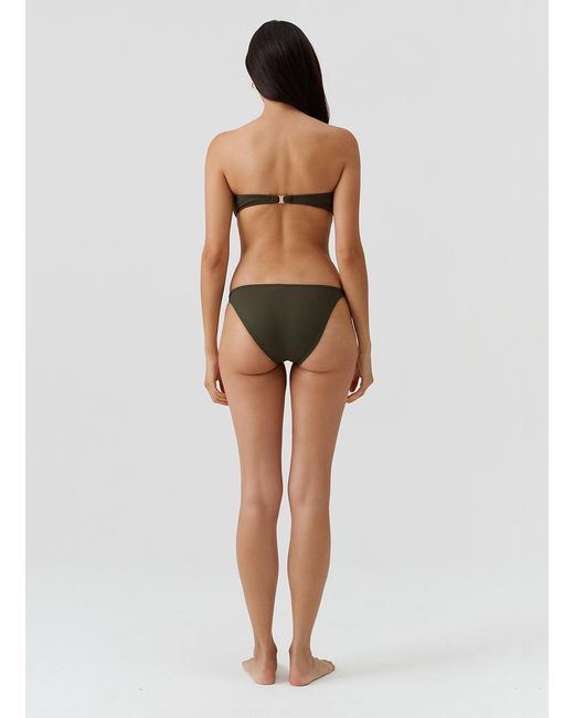 Melissa Odabash Green Alba Bikini Top