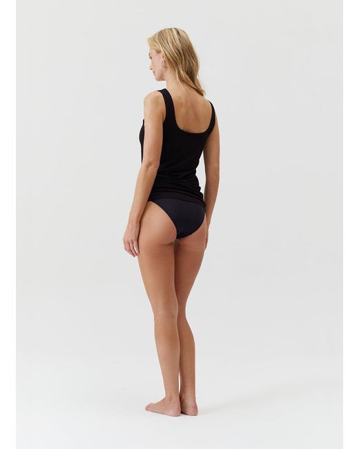 Melissa Odabash Black Exclusive Camille Tank