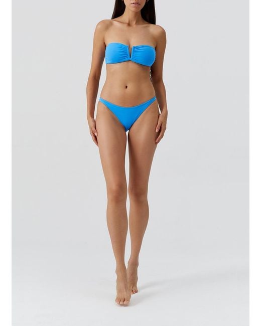 Melissa Odabash Blue Alba Ocean Bikini Bottom
