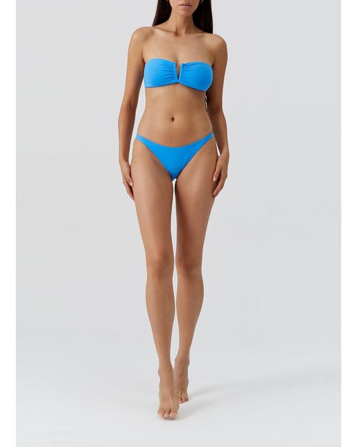 Melissa Odabash Blue Alba Ocean Bikini Top