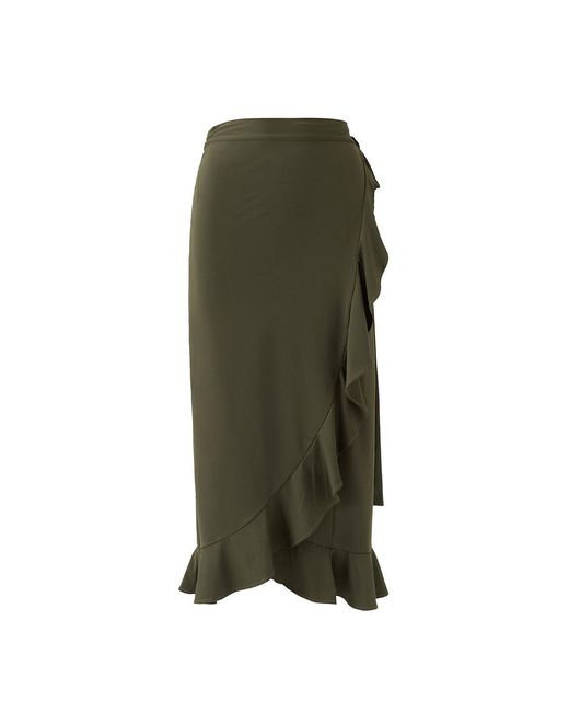 Melissa Odabash Green Cassidy Skirt