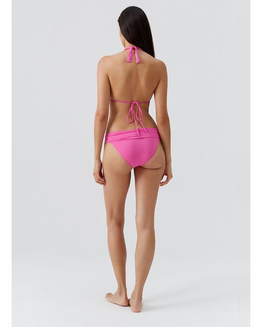 Melissa Odabash Pink Grenada Watermelon Bikini Top