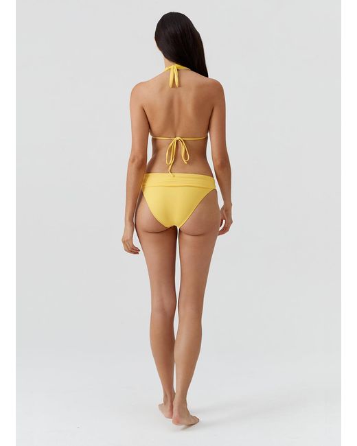 Melissa Odabash Yellow Grenada Sunflower Bikini Bottom