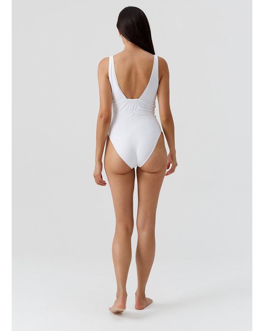 Odabash UK White Tortuga Swimsuit