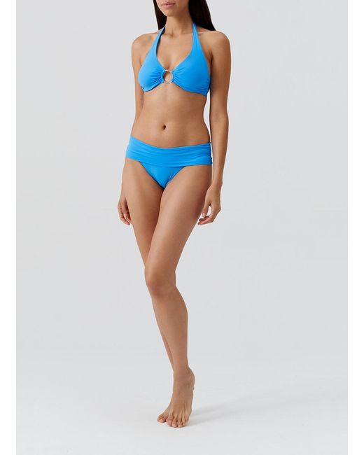 Melissa Odabash Blue Brussels Ocean Bikini Bottom