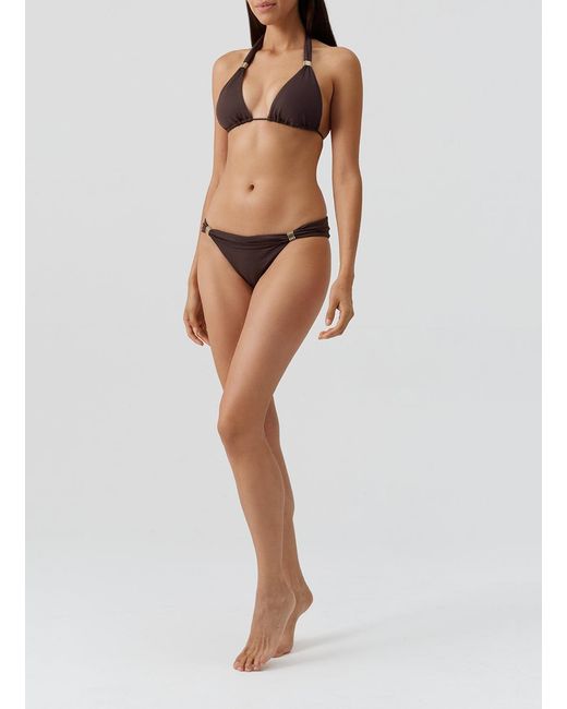 Melissa Odabash Brown Grenada Bikini Top