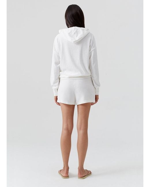 Melissa Odabash White Laura Shorts