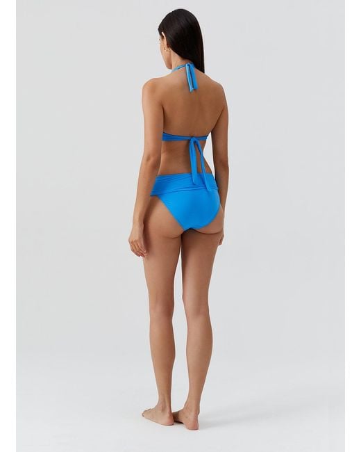 Melissa Odabash Blue Brussels Ocean Bikini Bottom