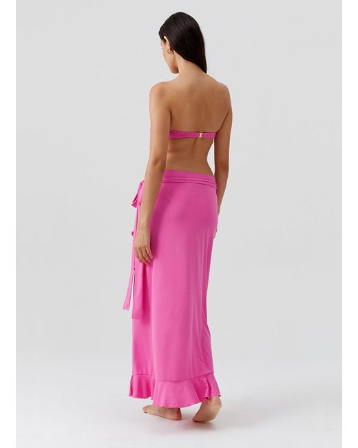 Melissa Odabash Pink Cassidy Watermelon Skirt