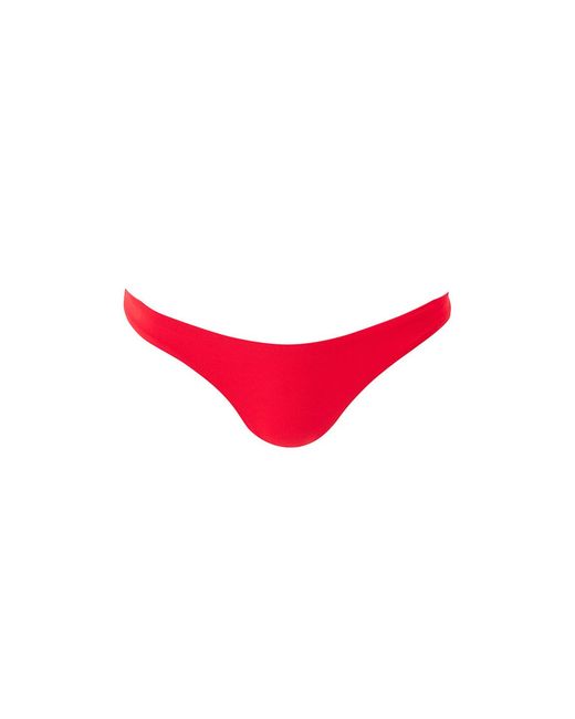 Melissa Odabash Red Barcelona Bikini Bottom