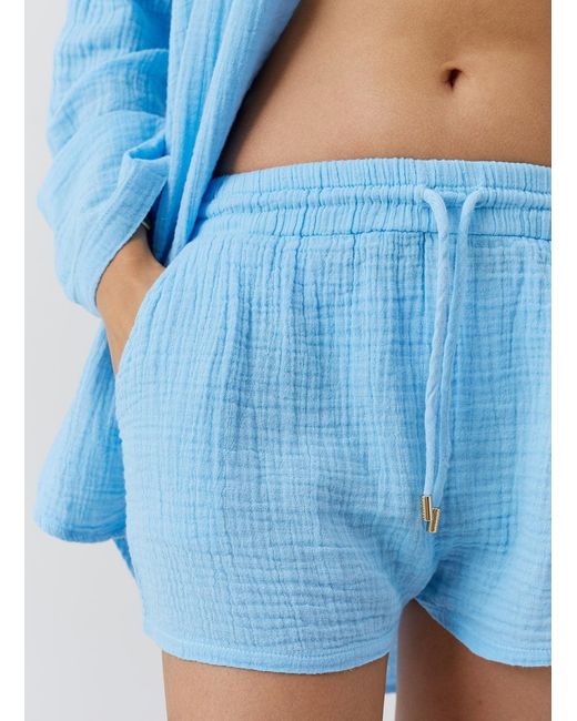 Odabash UK Blue Abbie Oasis Shorts