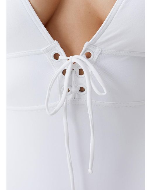 Odabash UK White Tortuga Swimsuit