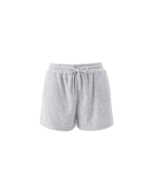 Melissa Odabash Gray Laura Shorts
