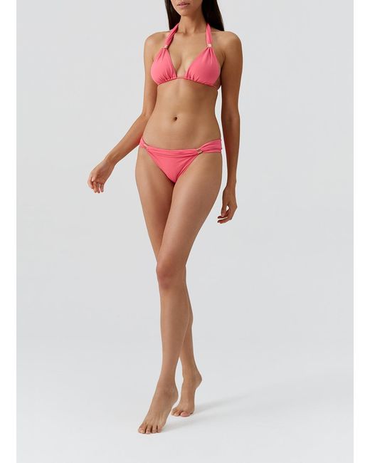 Melissa Odabash Pink Grenada Coral Bikini Top
