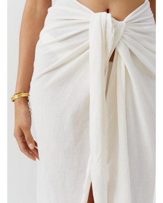Melissa Odabash White Winnie Ivory Skirt