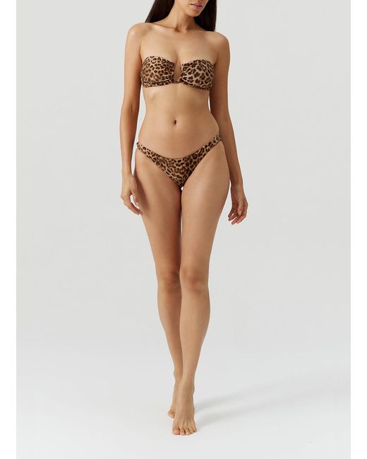 Melissa Odabash Multicolor Prague Cheetah Bikini Bottom