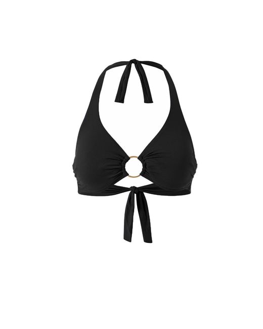 Melissa Odabash Black Brussels Bikini Top