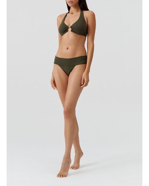 Melissa Odabash Green Brussels Bikini Top