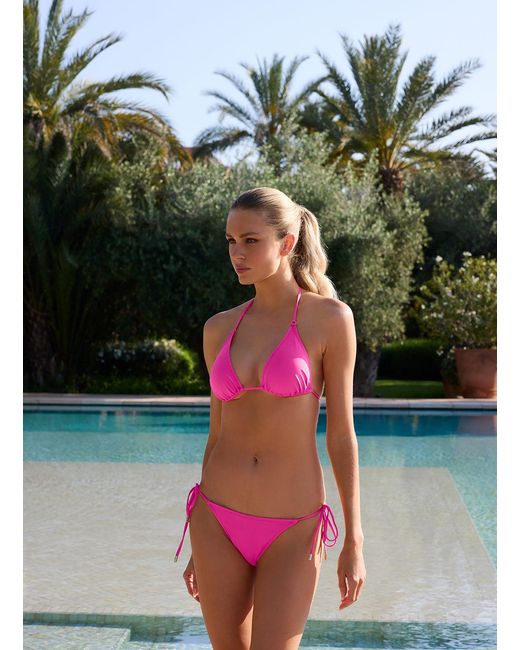 Melissa Odabash Pink Malibu Watermelon Bikini Bottom