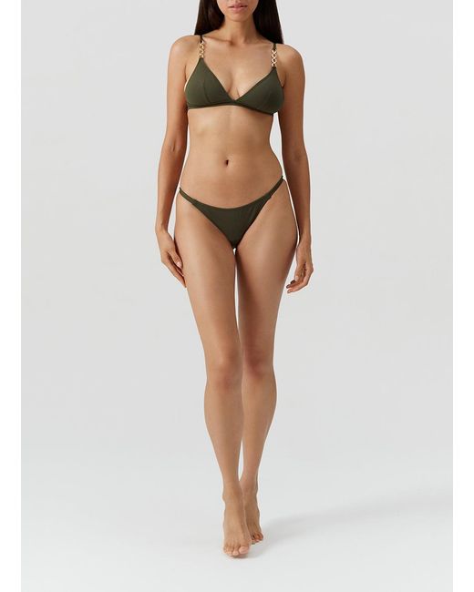 Melissa Odabash Green Mexico Bikini Top