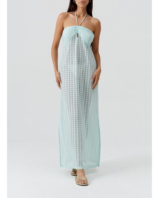 Melissa Odabash Green Mila Mint Dress