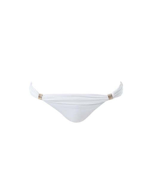 Melissa Odabash White Grenada Bikini Bottom