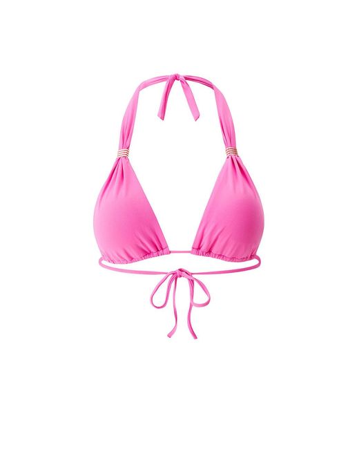Melissa Odabash Pink Grenada Watermelon Bikini Top