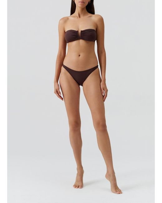 Melissa Odabash Purple Alba Bikini Top