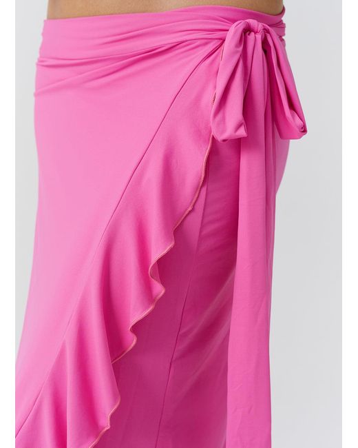 Melissa Odabash Pink Cassidy Watermelon Skirt