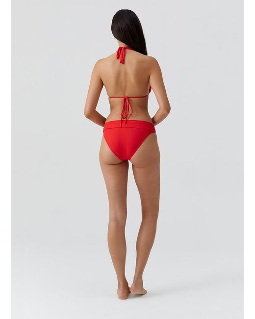 Melissa Odabash Red Grenada Bikini Top