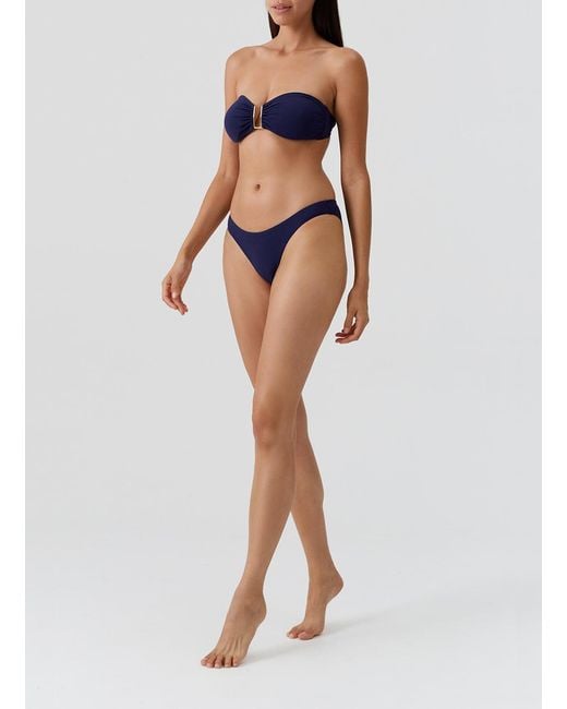 Melissa Odabash Blue Barcelona Bikini Bottom