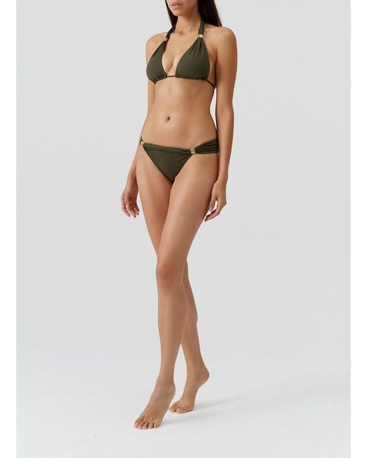 Melissa Odabash Green Grenada Bikini Top