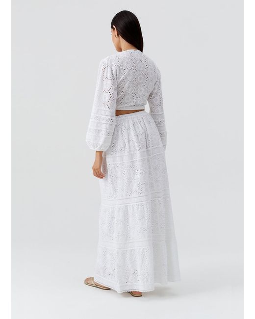 Melissa Odabash White Novie Skirt
