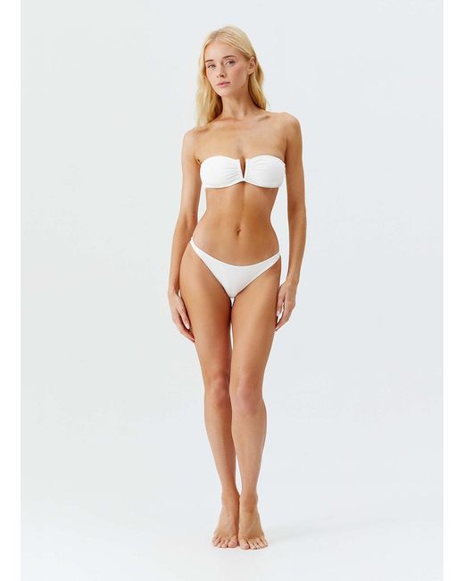 Melissa Odabash White Alba Ivory Bikini Bottom