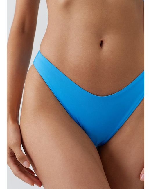 Melissa Odabash Blue Exclusive Noto Ocean Bikini Bottom