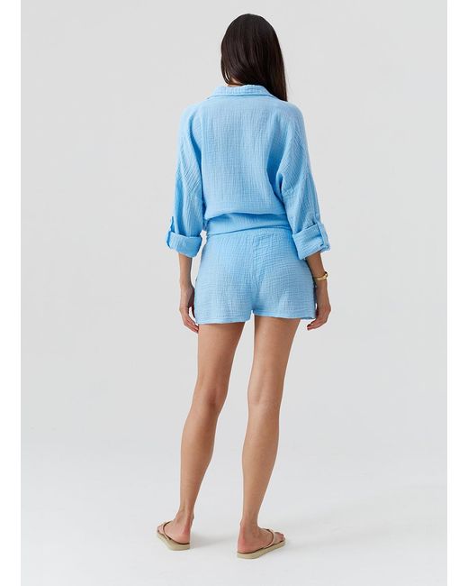 Odabash UK Blue Abbie Oasis Shorts