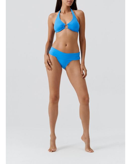 Melissa Odabash Blue Brussels Ocean Bikini Bottom