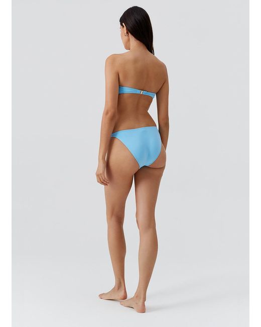 Melissa Odabash Blue Alba Celeste Bikini Bottom